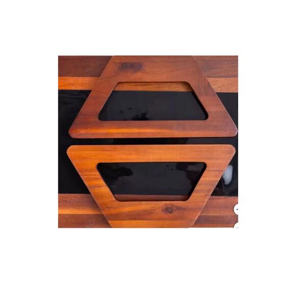 Smart Design Acacia Armrest Tray NIB - Picture 3 of 5